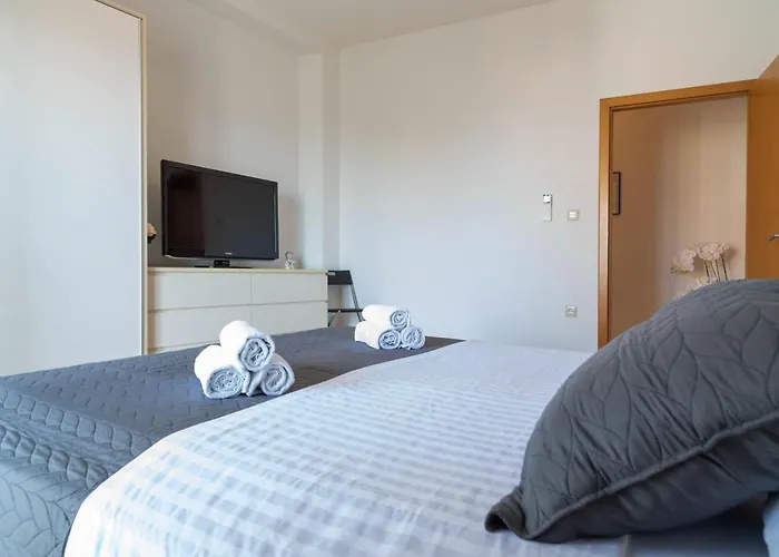 Ivana - Sea View With Garage Daire Makarska